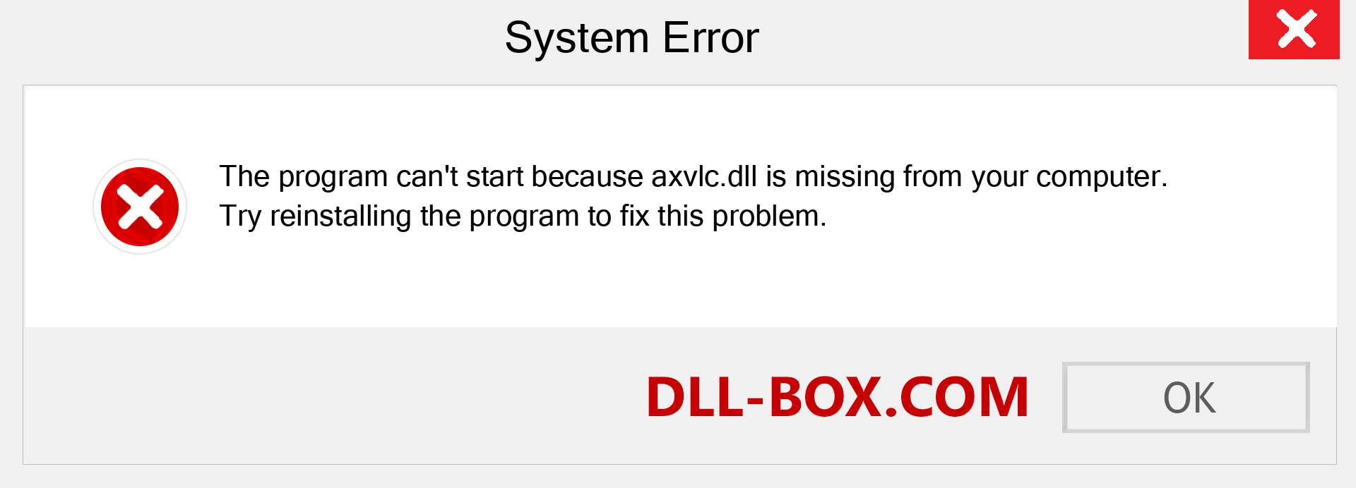  axvlc.dll file is missing?. Download for Windows 7, 8, 10 - Fix  axvlc dll Missing Error on Windows, photos, images